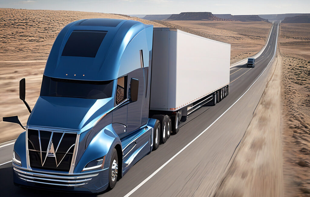 18-wheeled driverless trucks start long-haul deliveries for first time in US