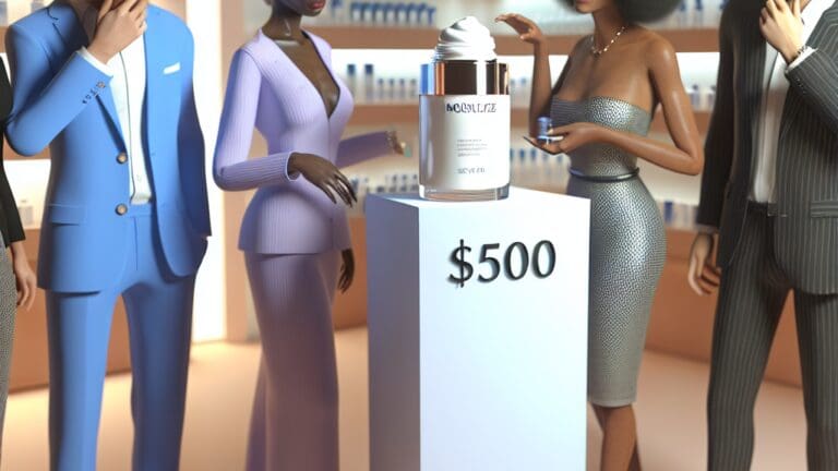 Who Is Buying a $500 Moisturiser?