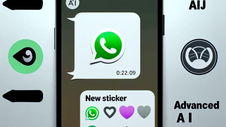 New sticker options on WhatsApp with AI and GIPHY