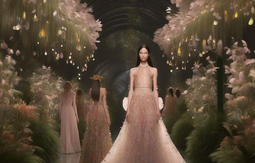 Alessandro Michele’s Valentino Debut: Lightness, Luxury and ‘Fireflies Seeking Love’