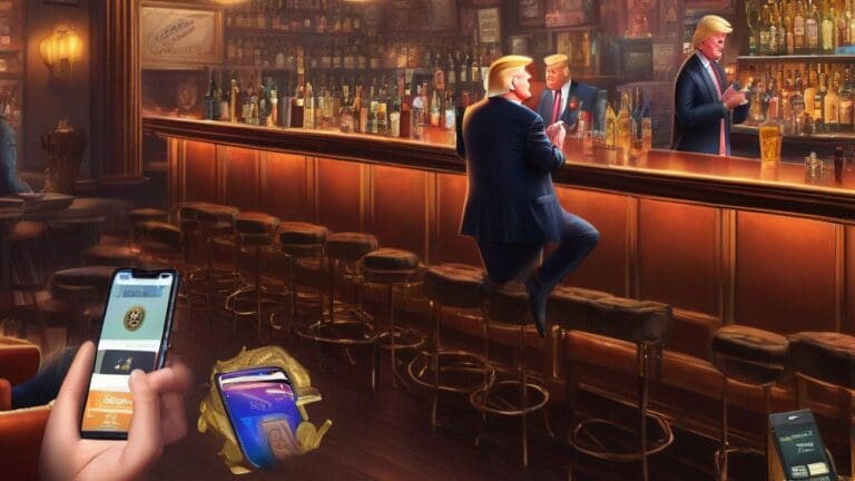 Trump Uses Bitcoin in New York Bar Visit: A Strategic Engagement with Crypto