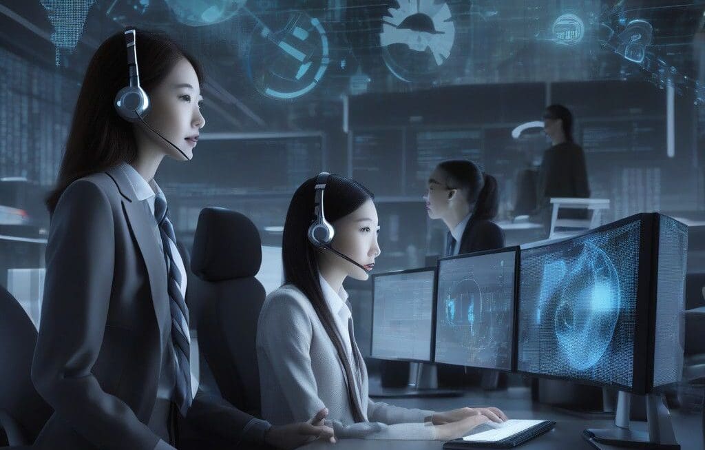 Japanese Tech Firms Use AI to Protect Call Centre Staff