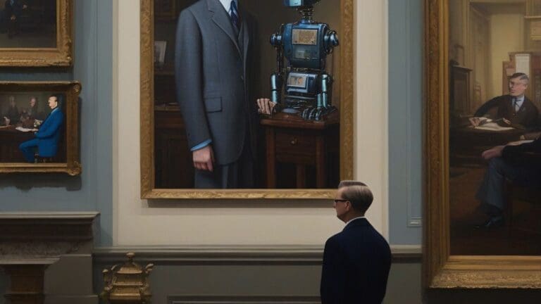 Humanoid Robot’s Portrait of Alan Turing to Sell at Sotheby’s