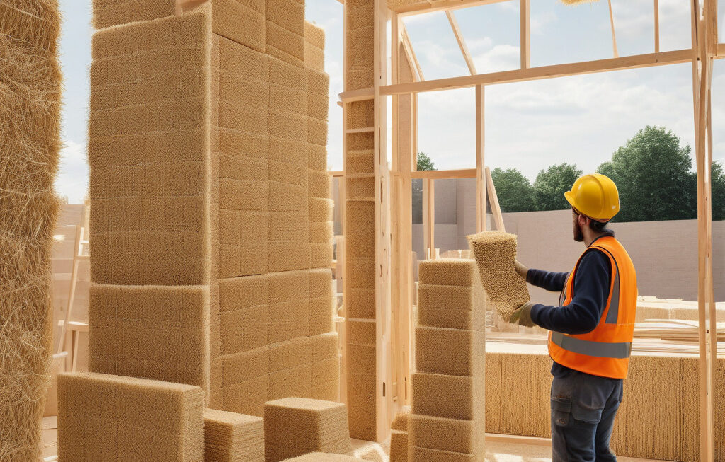 3D-printed wheat straw fibers offer sustainable alternative for homes and building insulation