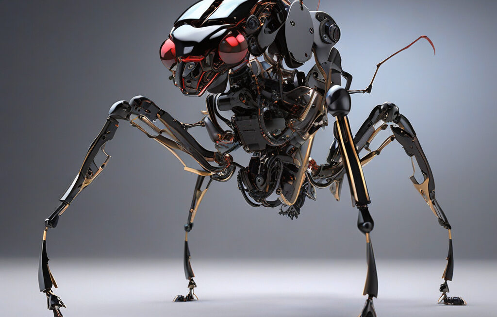 8-milligram marvel: Ant-inspired robot responds to heat, humidity and magnetism