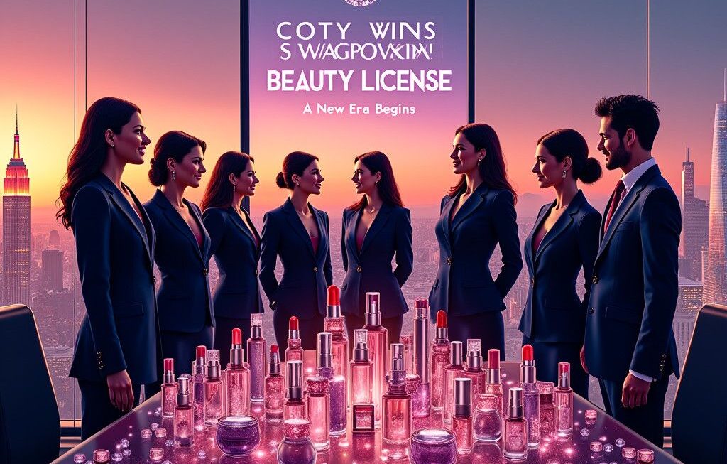 Coty Wins Swarovski Beauty License