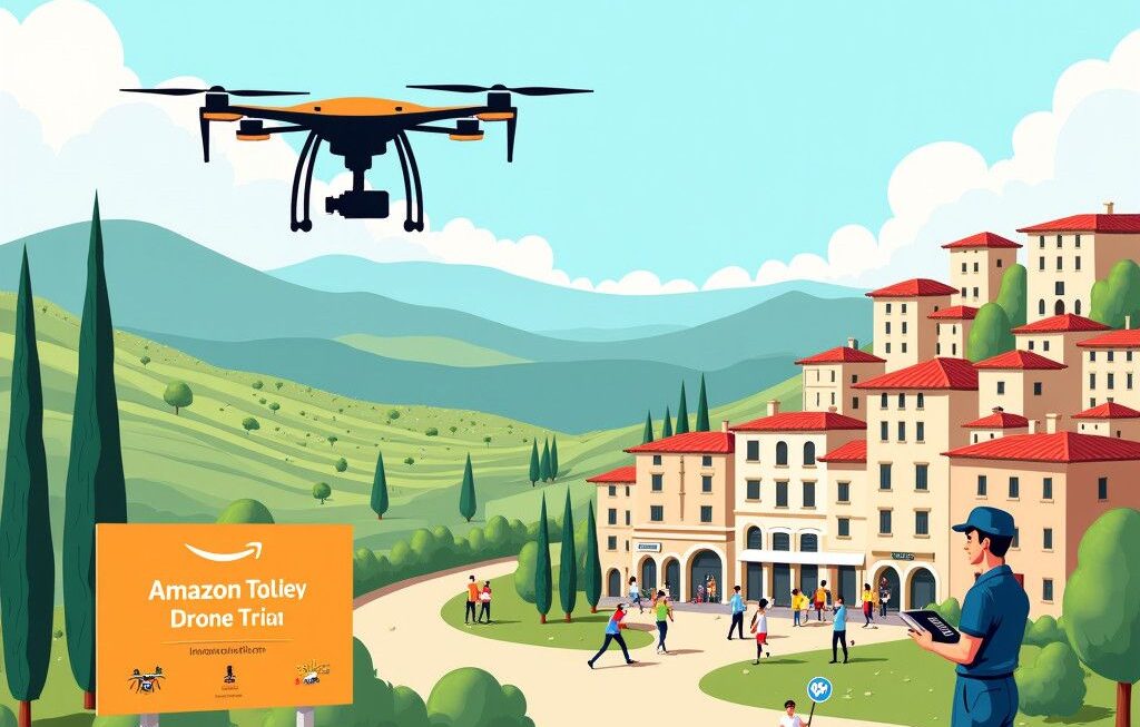 Italy Hosts Amazon's First European Drone Trial: A Game Changer in Delivery Services