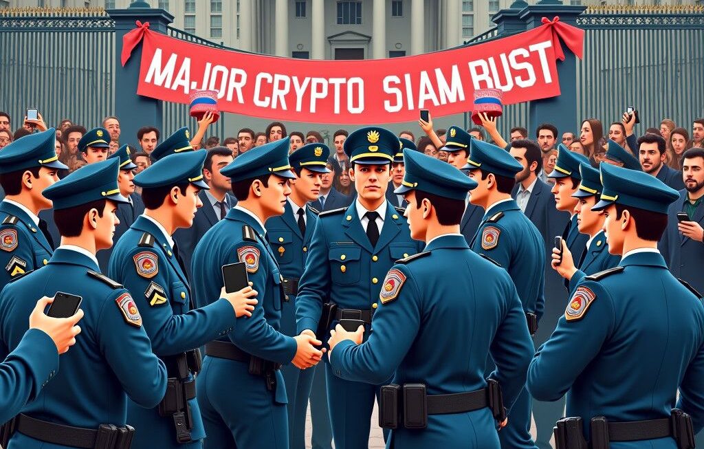 Russian Police Arrest 300 in Major Crypto Scam Bust