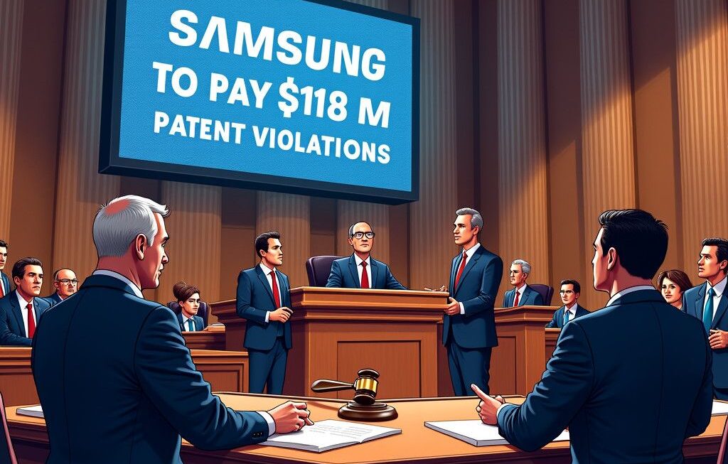 Samsung to Pay $118M for Patent Violations