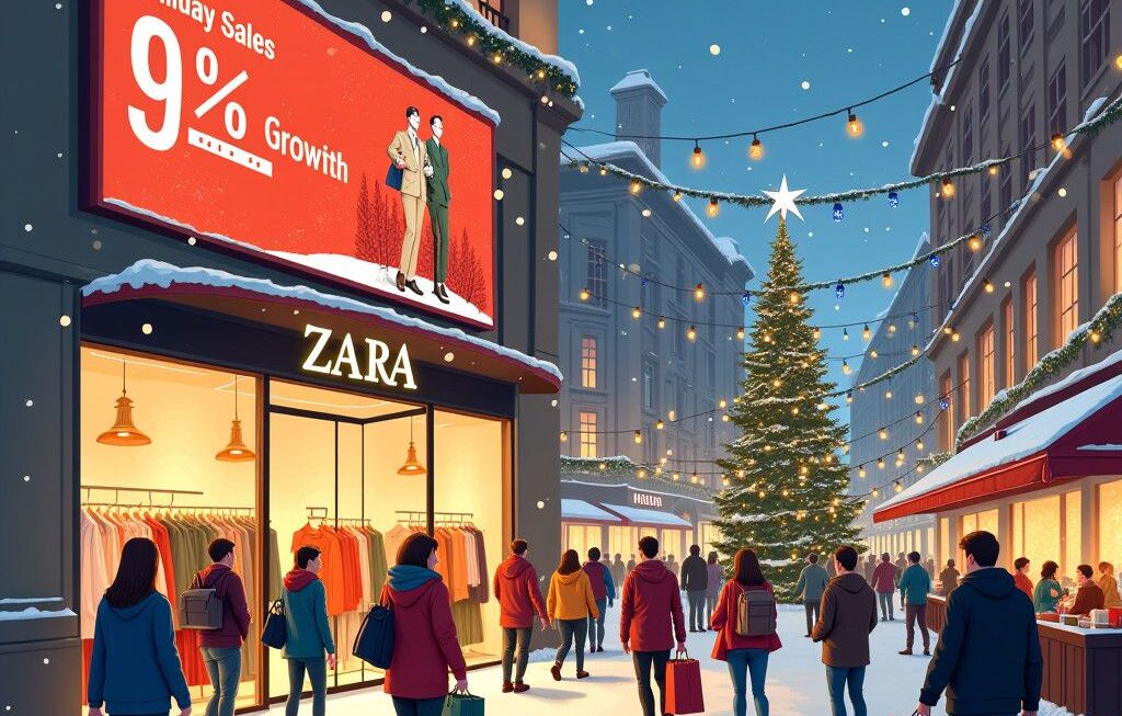 Inditex’s Sales Grow 9 Percent as Holiday Shopping Begins