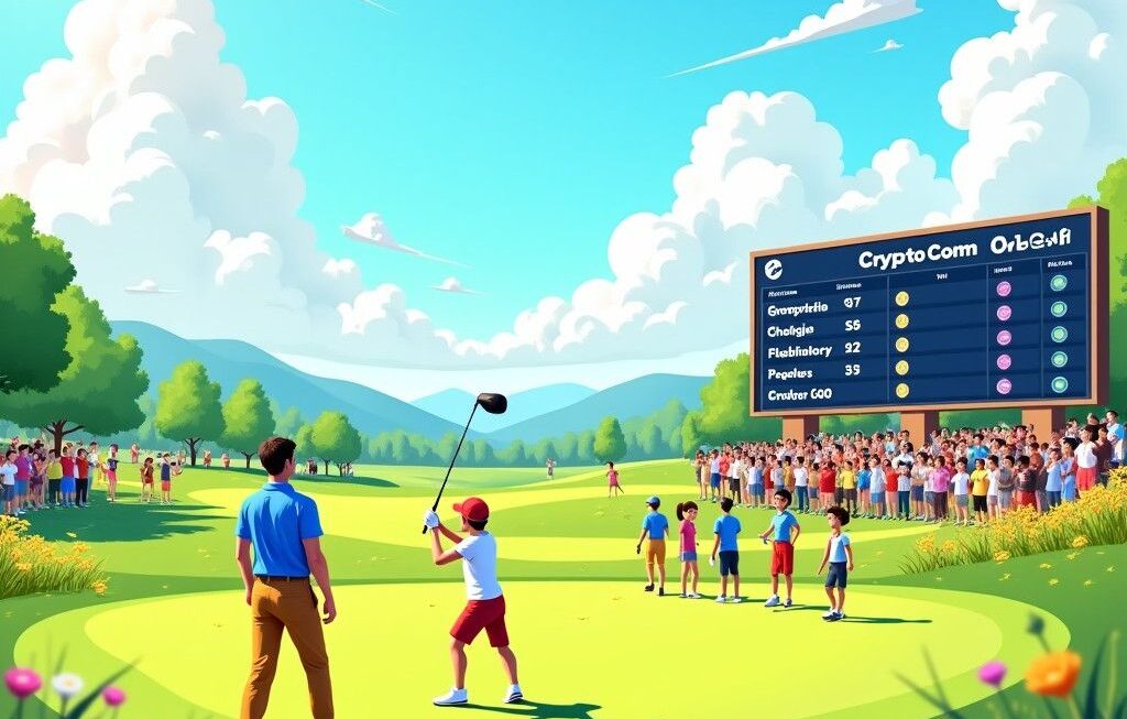 Crypto.com Hosts Golf Tournament with Crypto Prize