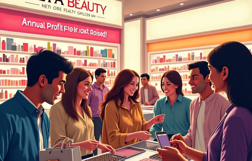 Ulta Beauty Raises Annual Profit Forecast, Shares Rise