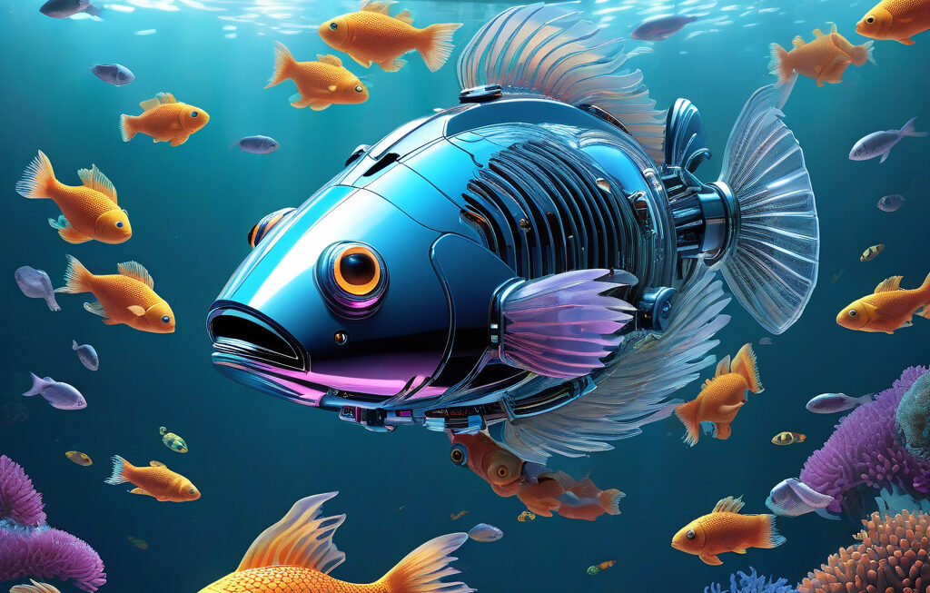 Award-winning robot fish deploys sensors to boost sustainability in fish farms