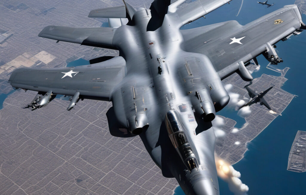 Badass US bomber drops 2,000-pound ship-sinking bomb, splitting vessel in two