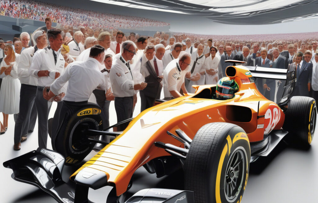 Boss Signs Deal with Aston Martin Racing Team As Formula One Heats Up