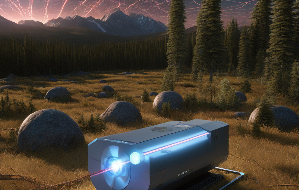 Canada’s laser converter transmits power to remote locations, produce 2 volts with 53% efficiency