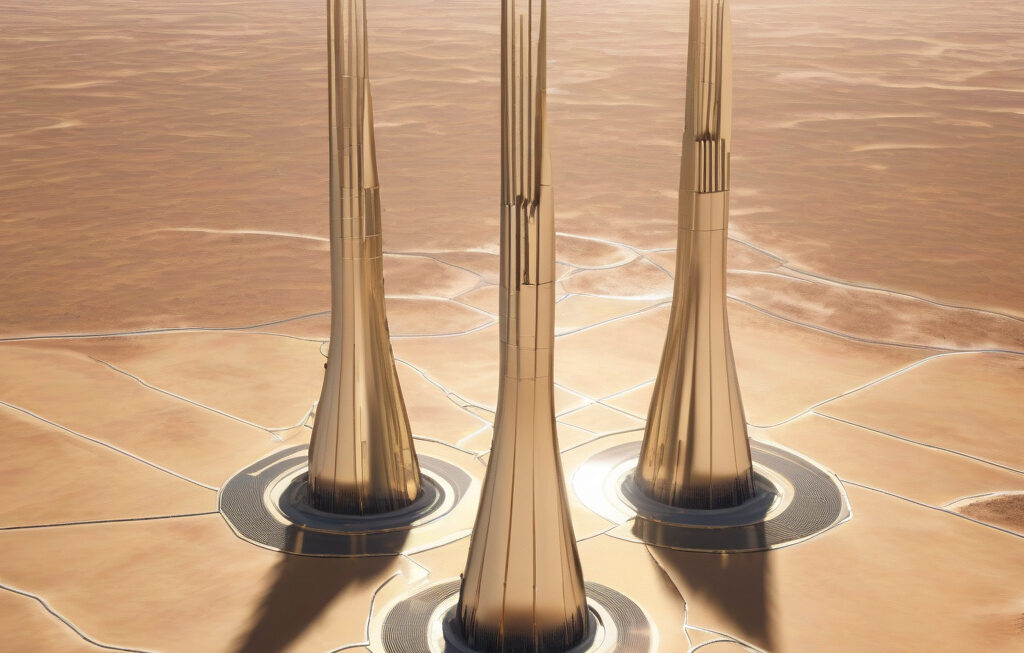 China launches world’s first dual-tower solar-thermal power plant in the Gobi Desert