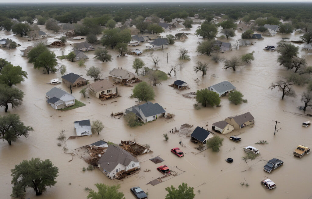 Flash floods devastate central Texas, killing 27 and sweeping away homes