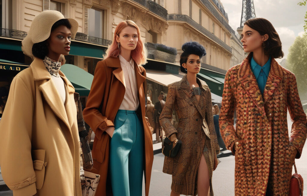 In Paris, A World of Fashion Characters