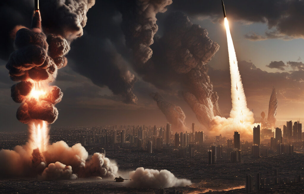 Iran retaliates with missile barrage on Tel Aviv after Israeli nuclear strikes