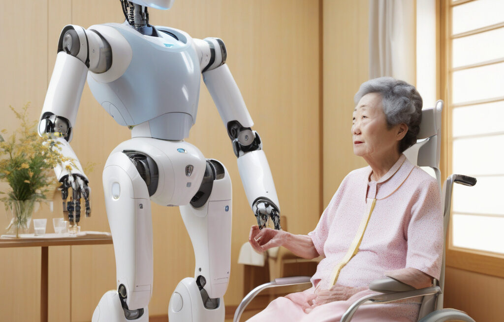 Japan’s AI robot AIREC aims to address caregiver shortage