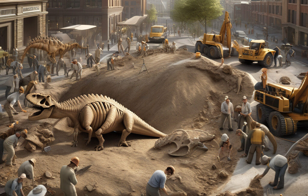 Jurassic Park-ing: US museum finds 67-million-year-old dinosaur fossil under asphalt