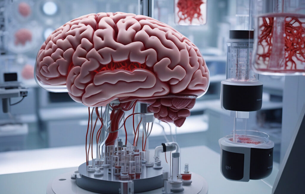 Lab-grown mini-brain with blood vessels could help slash 90% neurodrug failure rate