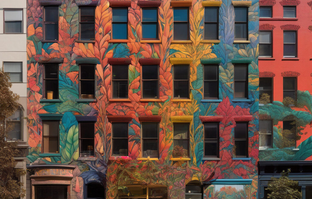 Living tattoos for buildings could turn city walls into pollution-fighting surfaces