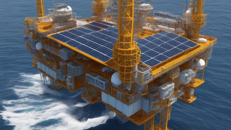 Marine offshore platform gets 100-panel solar boost to reduce CO2 emissions by 90%