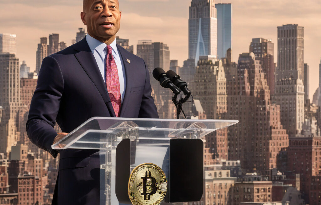 Mayor Adams pushes for New York’s rise as a crypto hub