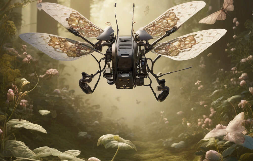 Mothlike drone hovers and tracks light using natural feedback instead of AI