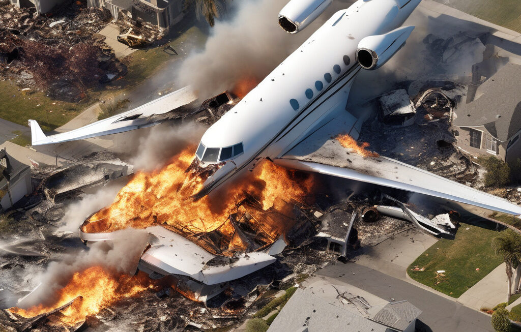 Multiple dead as private jet crashes into San Diego neighborhood, sparking fires