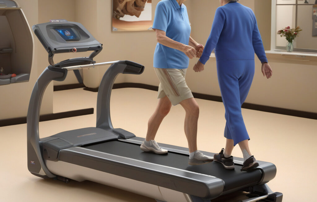 NASA-inspired treadmill helps injured and elderly walk again with zero-gravity tech