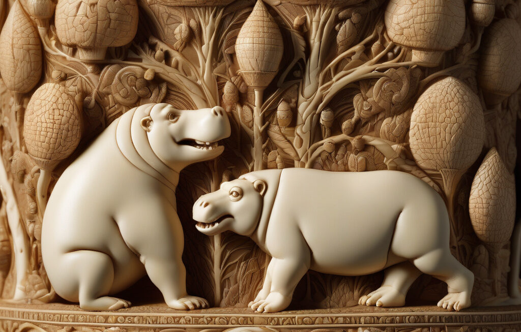 Oldest piece made of hippopotamus ivory reveals prehistoric trade networks