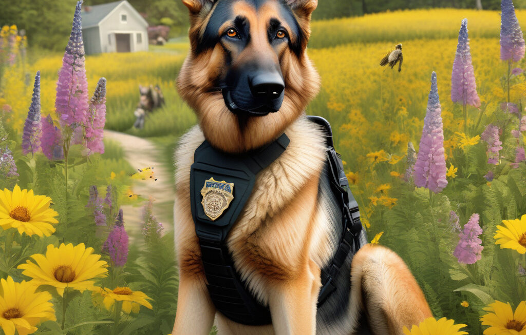 Retired US police dog now sniffing out deadly honeybee disease in Michigan
