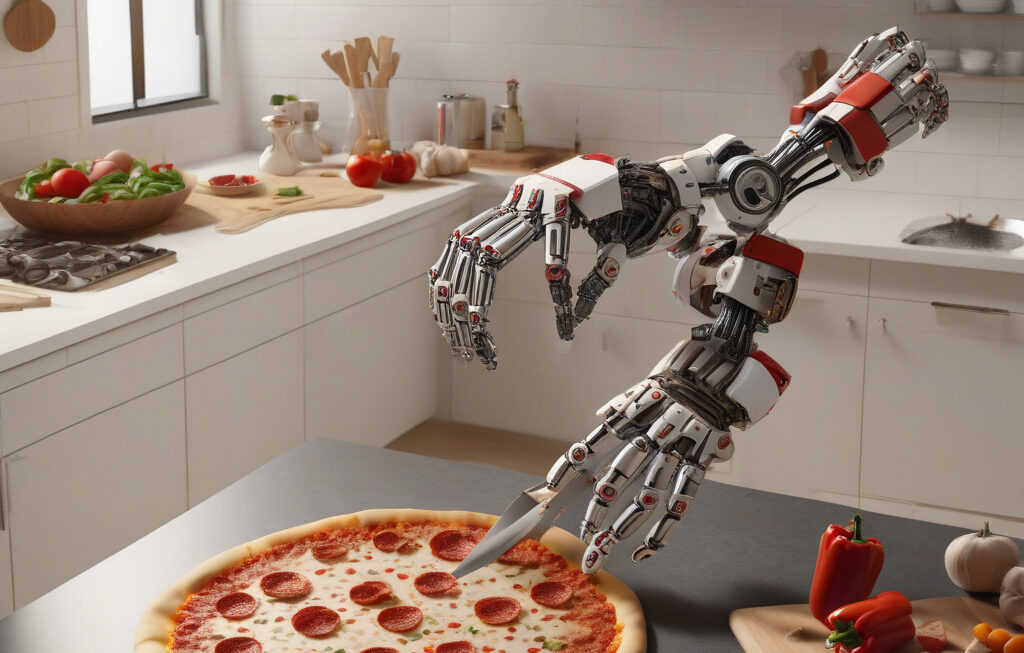 Robotic hand builds pizza, helps people with disabilities regain independence