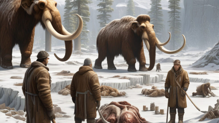 ‘Sensational’ mammoth butchery sites dating back 25,000 years reveal Ice Age survival