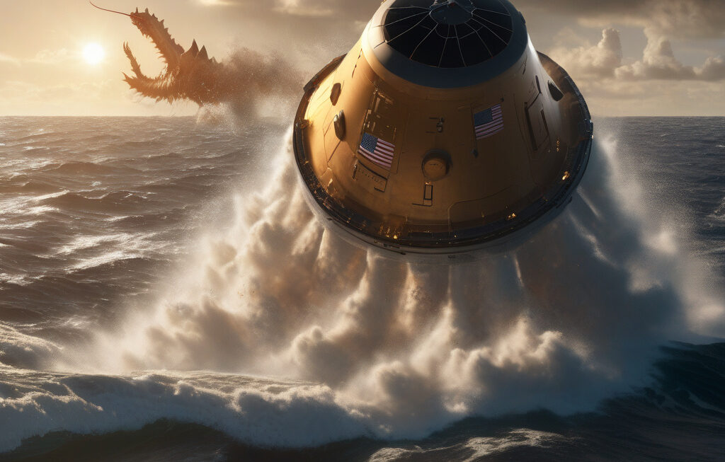 SpaceX Dragon splashes down on Earth carrying 6,700 lbs of next-gen robotic gear