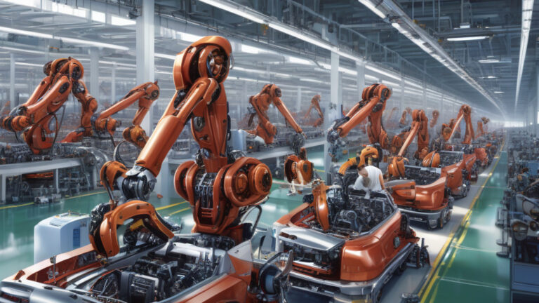 Start-up to boost car parts production in China with 100 factory robots