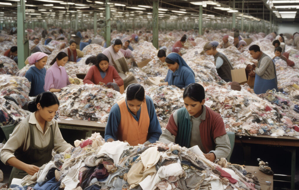Textile Recycling in ‘The Castoff Capital of the World’ Is Making Factory Workers Sick