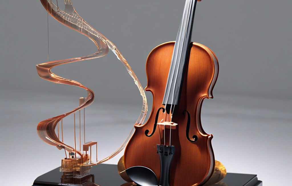 Thinner than human hair: World’s smallest violin created by Physicists with nanotech