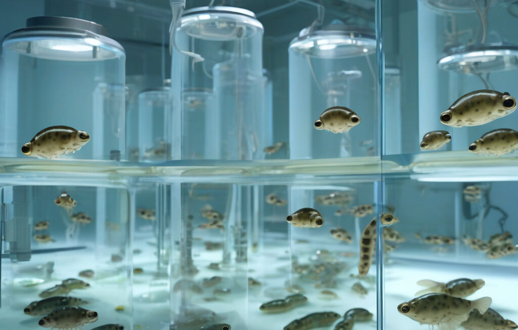 Tofu-like neural implant tracks brain development in live cyborg tadpoles