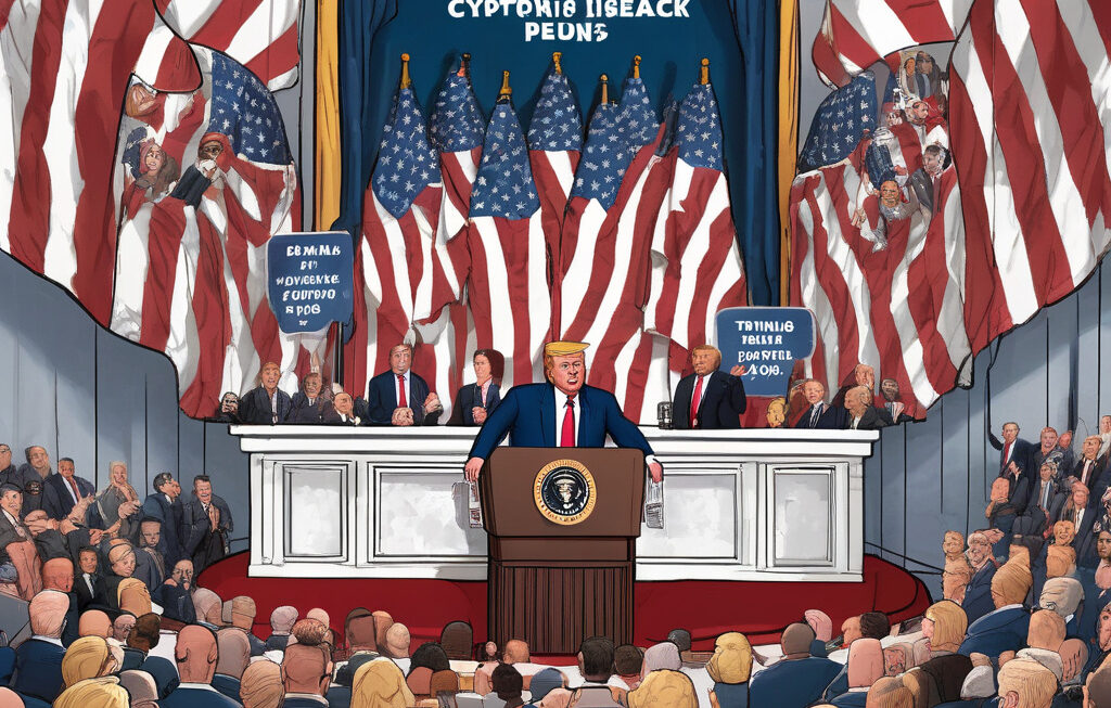 Trump says America needs crypto to stay ahead