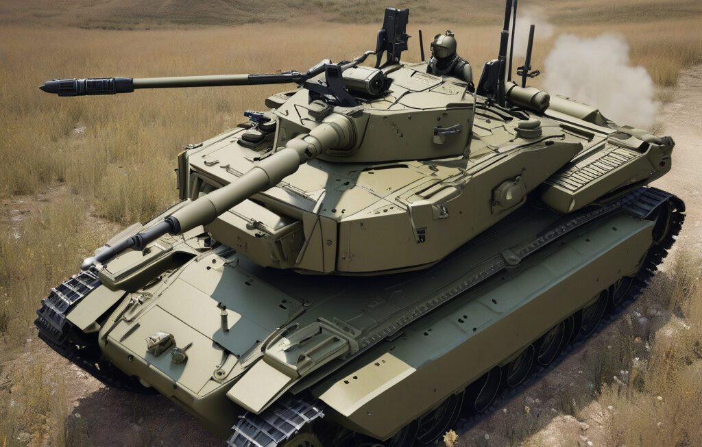 Ukraine mounts robot grenade launcher on tank-like drone for 3,600-feet fire range
