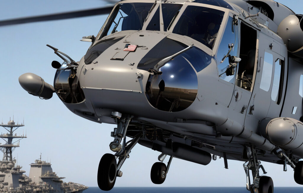 US firm’s new system with high-tech sensors offers precision targeting for Navy helicopters
