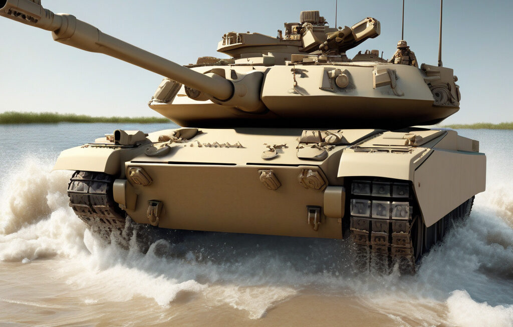 US Marines unveil new tanks that swim and strike with 30mm cannon precision