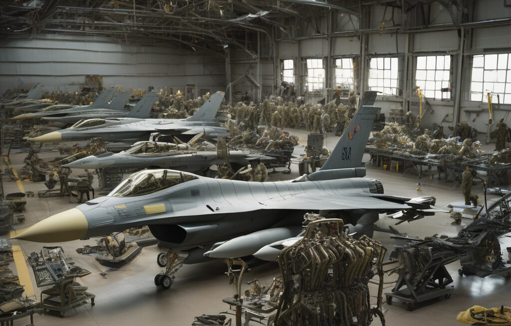 US sends F-16 skeletons to Ukraine as dead jets become lifeline for fighter repairs