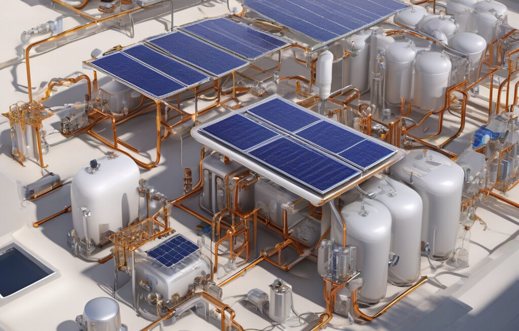 Water flow battery with high-current density could store rooftop solar energy efficiently