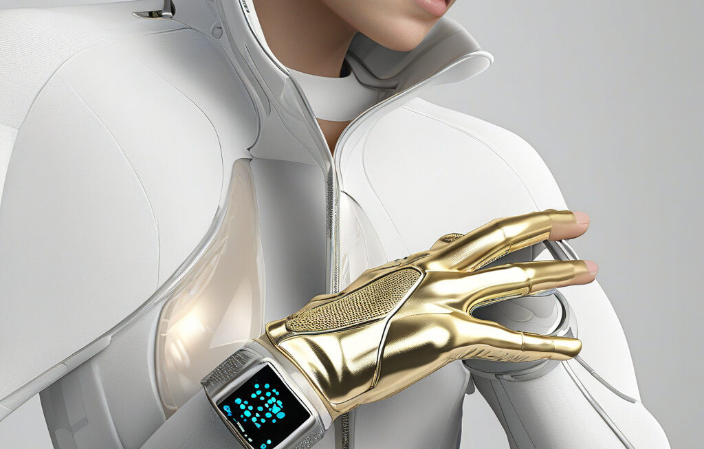 Wearables with tunable stiffness mimic touch, adapt motion, and remember shape