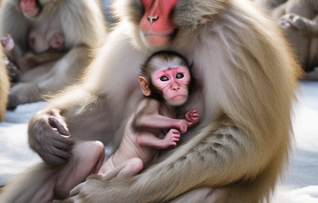 Why humans struggle with childbirth, but snow monkeys don’t